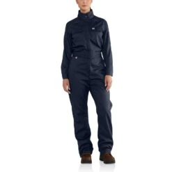 Carhartt Women's Flame-Resistant Rugged Flex Coveralls.