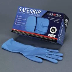 Microflex Medical Co Safegrip Latex Gloves.