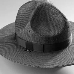 Galls Straw Triple Brim Campaign Hat.