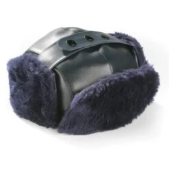 Midway Cap Co. Vinyl Faux Fur Trooper Cap.