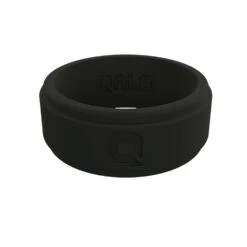 Qalo Men's Step Edge Ring.