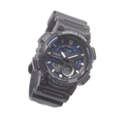 Casio Black Resin Sports Watch.