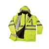 Game Workwear Hi Vis 6-in-1 Rain Jacket.