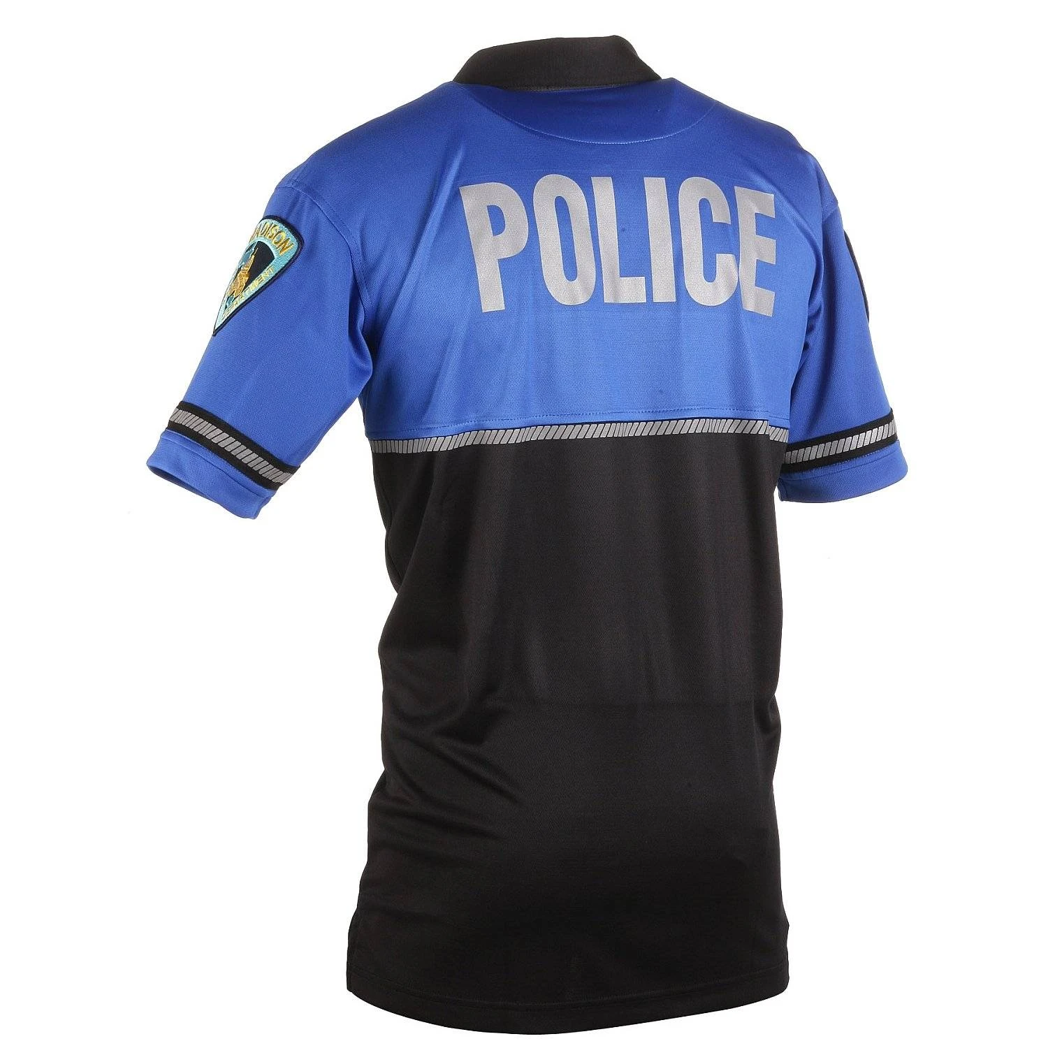 Mocean Tech Two Tone Reflective Bike Polo. - Image 9