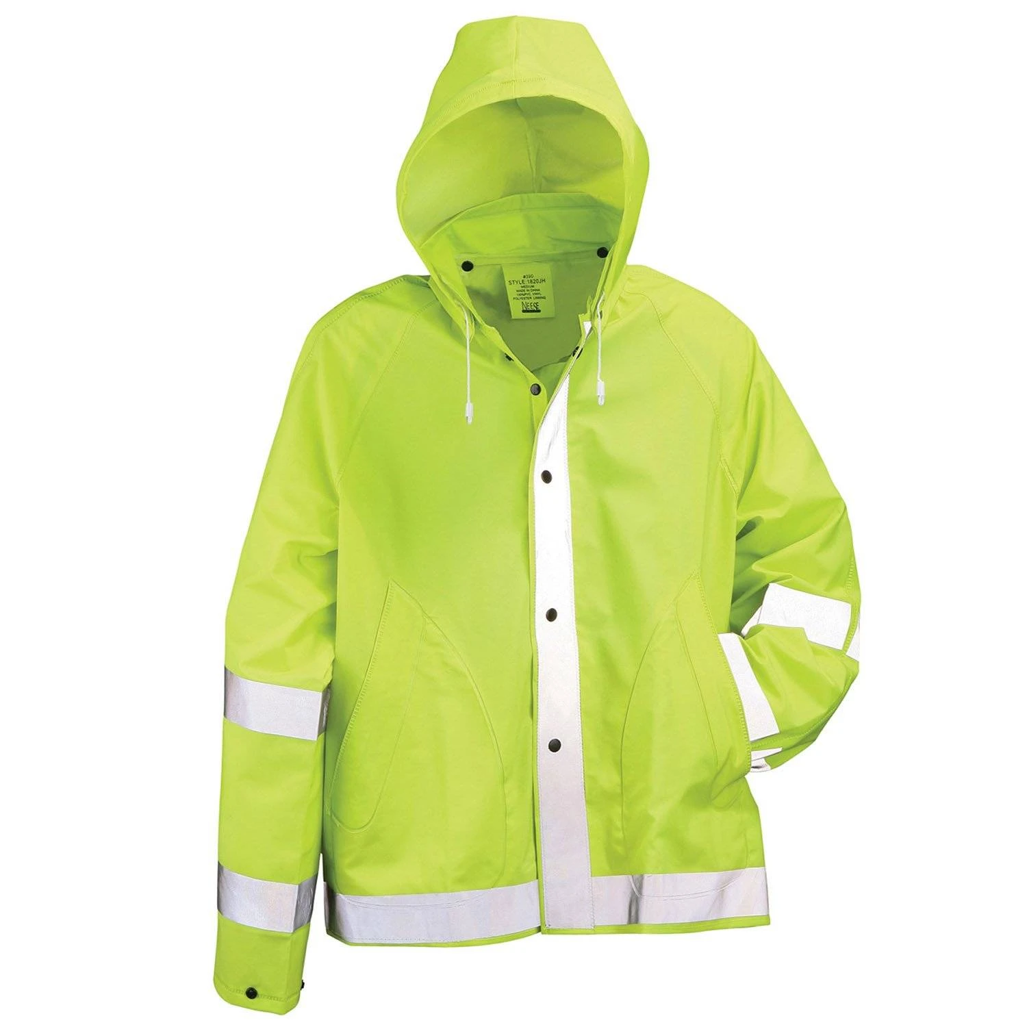 Neese Lime Green 30" Rain Jacket.