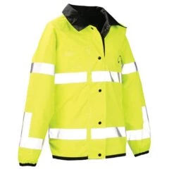 Spiewak ANSI VizGuard Short Reversible Duty Raincoat.