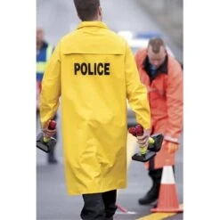 Neese 48" Raincoat With Screenprinting.