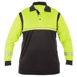 Elbeco UFX Ultra-Light Long Sleeve Color Block Polo.