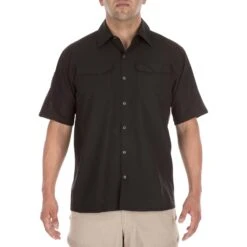 5.11 Tactical Men's Short Sleeve Freedom Flex Woven Shirt.
