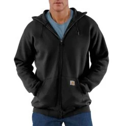 Carhartt Midweight Hooded Zipfront Sweatshirt.