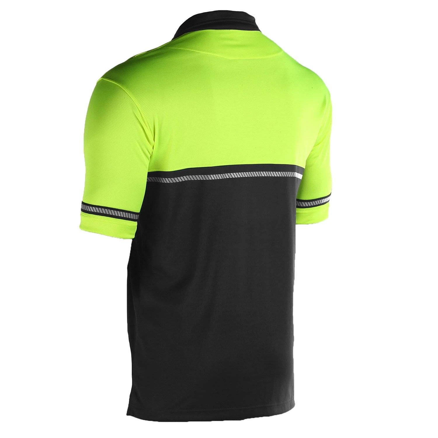 Mocean Tech Two Tone Reflective Bike Polo. - Image 5