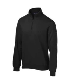 SPORT-TEK 1/2 ZIP SWEATSHIRT.