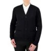 COBMEX? V-Neck Long Sleeve Button Front Cardigan.