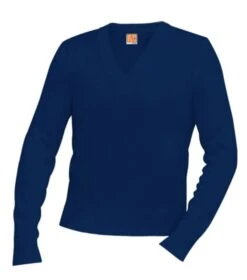 A+ Career Apparel V-Neck Sweater.