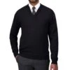 COBMEX? V-Neck Long Sleeve Pullover.