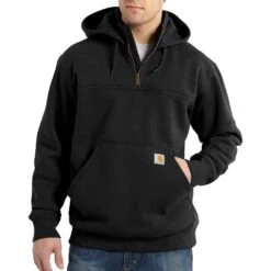 Carhartt Rain Defender Loose Fit Heavyweight Quarter-Zip Hoodie.