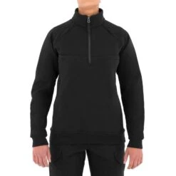 First Tactical Women's Quarter Zip Cotton Job Shirt.
