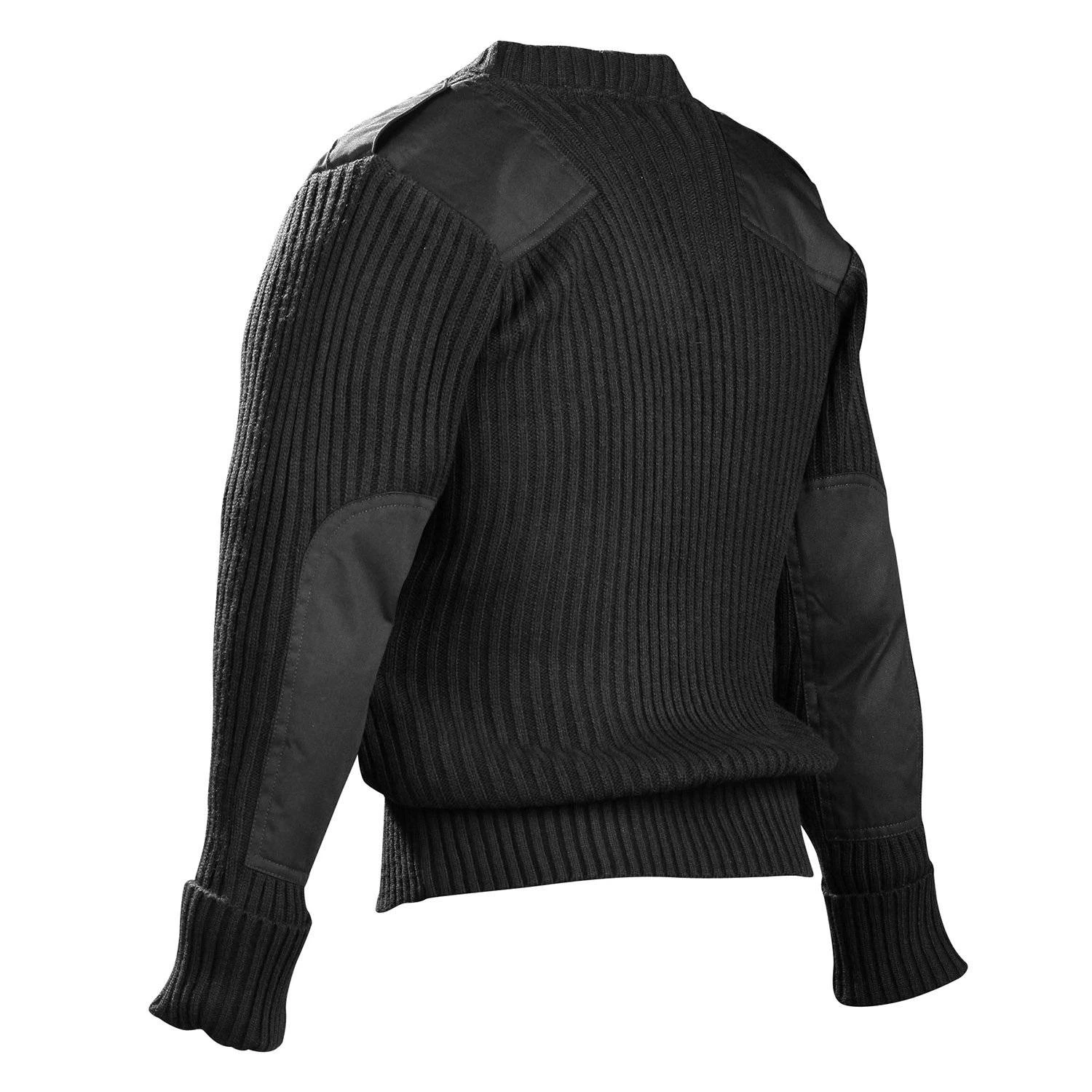 Galls Commando V-Neck Acrylic Sweater. - Image 2