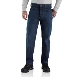 Carhartt Flame-Resistant Rugged Flex Straight Fit Jeans.
