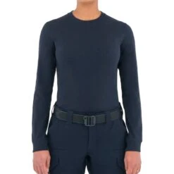 First Tactical Women's Tactix Long Sleeve Cotton Tee.
