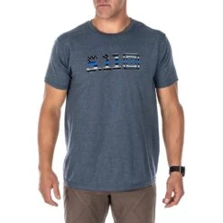 5.11 Tactical 5.11 Legacy Blue Flag Short Sleeve Tee.