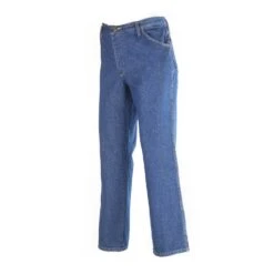 Red Kap Men's Pre-Washed Indigo Denim Jeans.