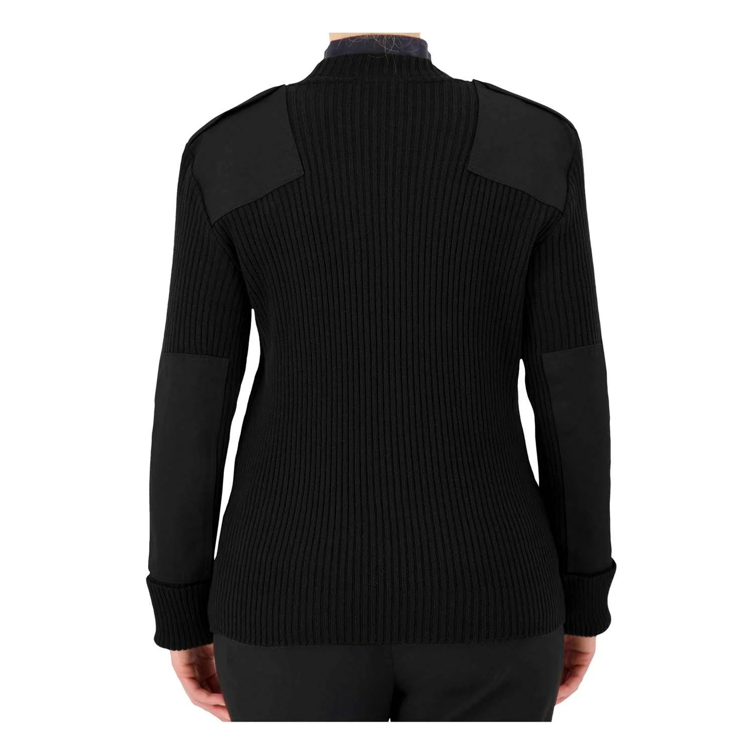 COBMEX? V-Neck Rib "Commando" W/ VELCRO? Brand Fastened Epaulets & Shoulder/Elbow Patches. - Image 2