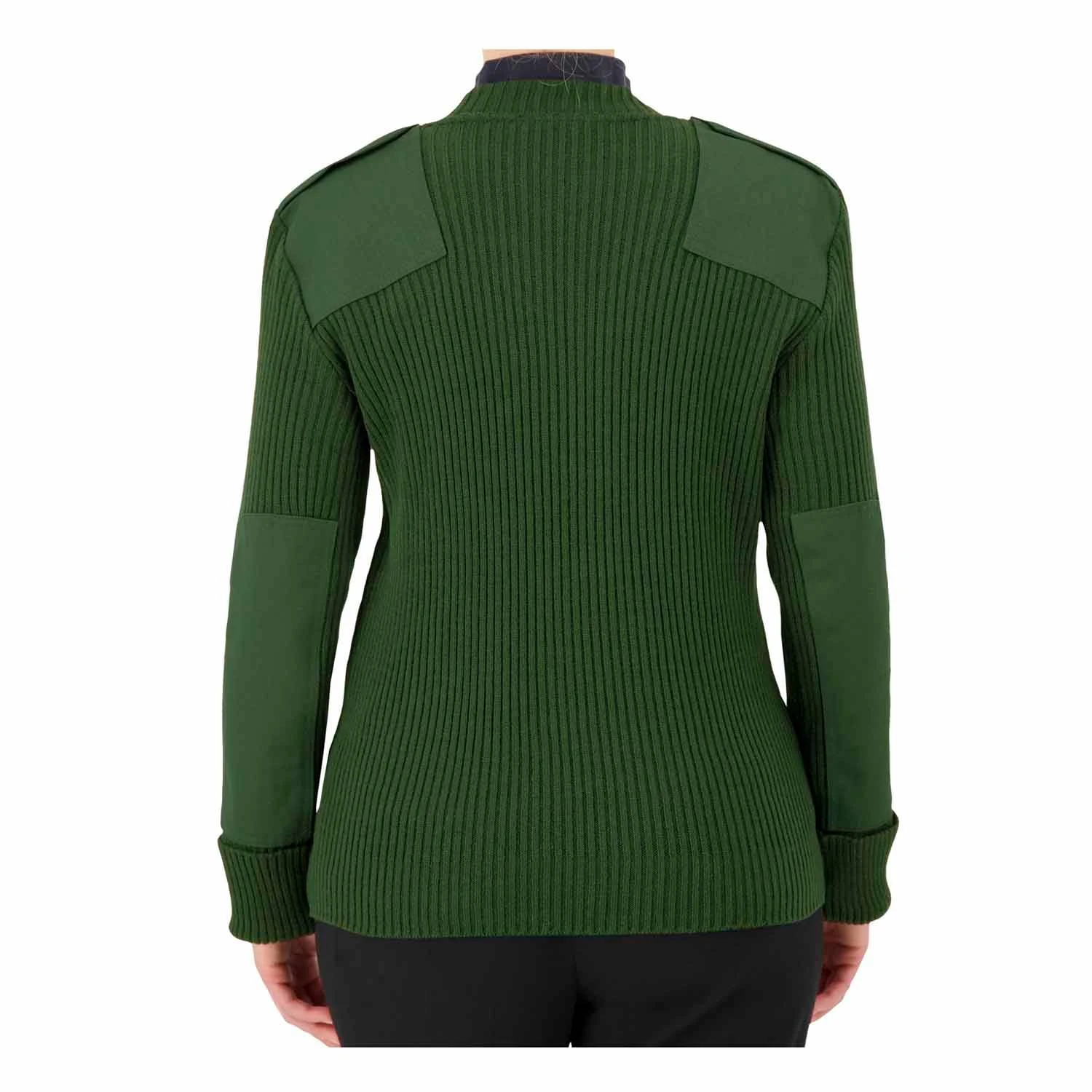 COBMEX? V-Neck Rib "Commando" W/ VELCRO? Brand Fastened Epaulets & Shoulder/Elbow Patches. - Image 8